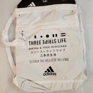 Adidas Blocked Drawstring Backpack - NWT